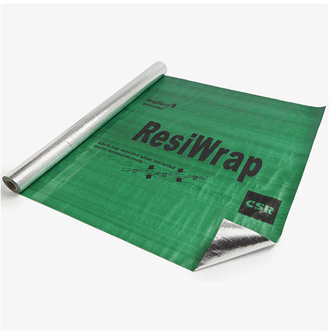 CSR Bradford Sisalation Resiwrap 1350mm x 60m