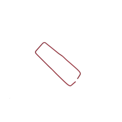 Wall Ties Wire Galvanised Red 225mm x 3.0mm Bundle of 50 Cavity Ties - Image 2