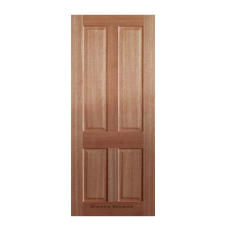 4 Panel Meranti Door 2040 x 620 x 35 SP – 4COL