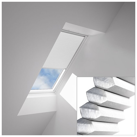 VELUX Honeycomb Blinds White For Opening Roof Windows