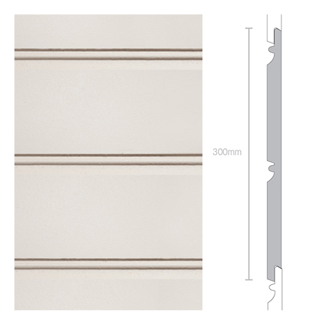 Weathertex Selflok Millwood Smooth 300 x 9.5 x 3660mm - Image 2